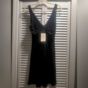 Zara Knit Black Dress / Medium / New With Tags